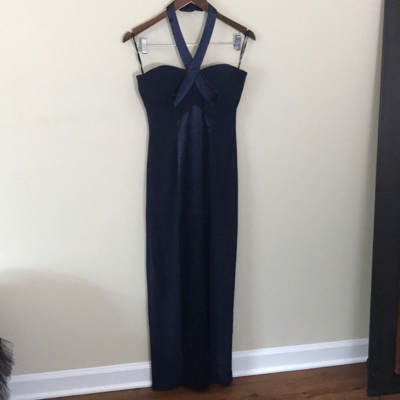 Niteline Dresses & Skirts - Niteline Della Roufogali Halter Neck Prom Dress